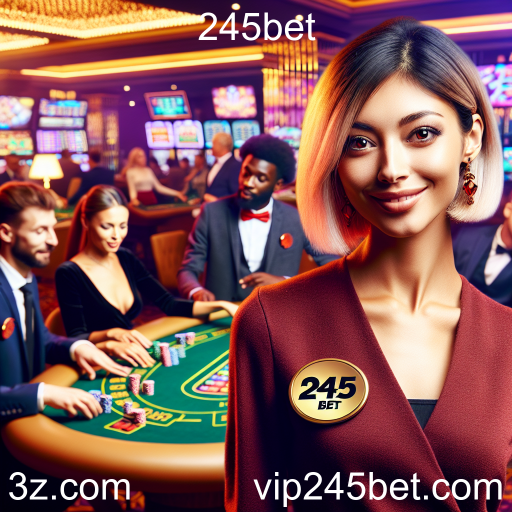 Experiência Imersiva no Cassino ao Vivo da 245bet